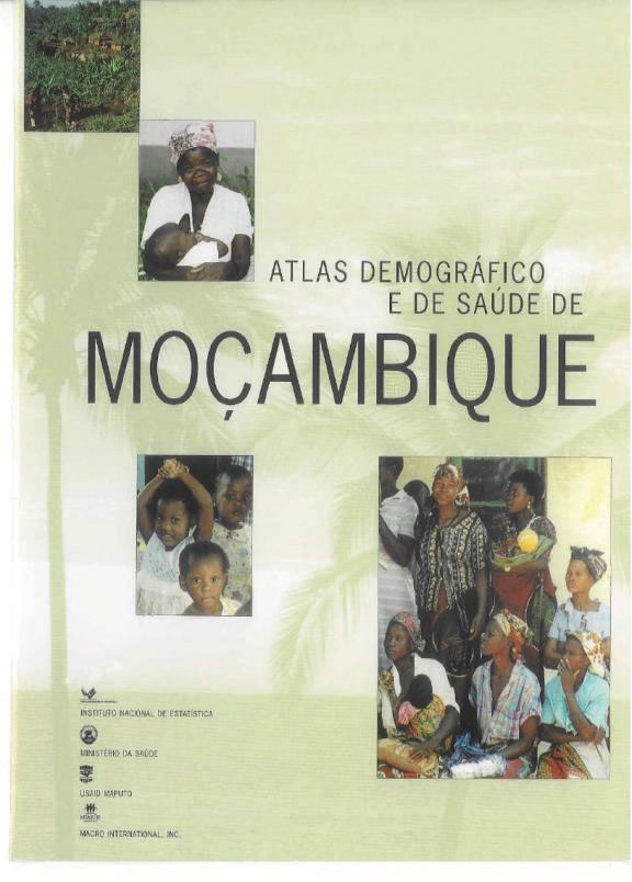Cover of Atlas Demográfico e de Saúde de Mocambique (Portuguese)