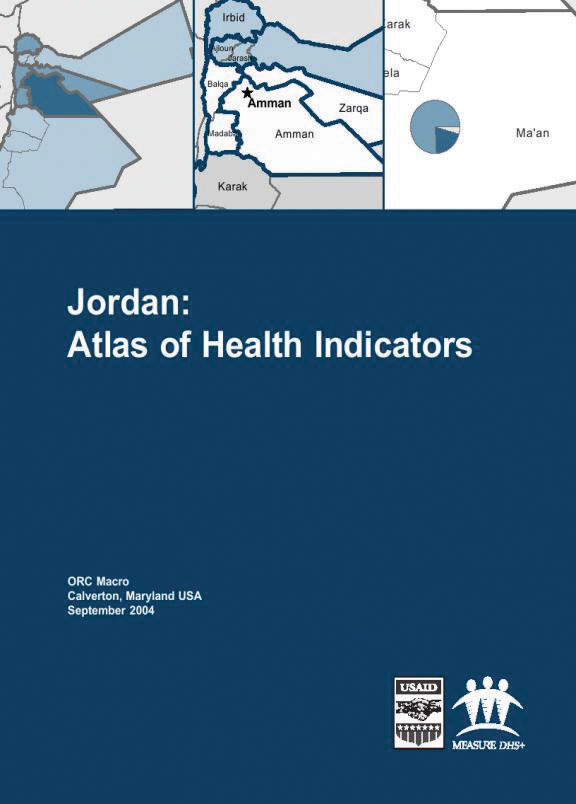 Cover of Jordan: Atlas of Health Indicators (English)