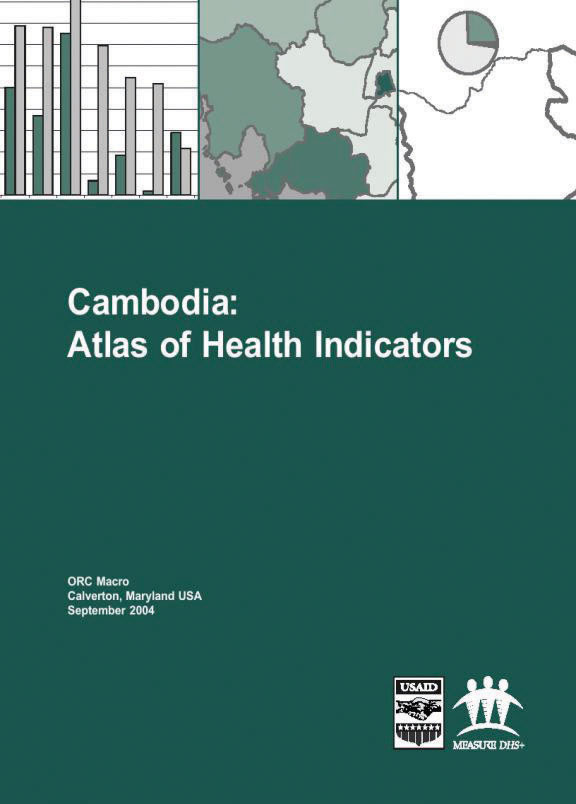 Cover of Cambodia: Atlas of Health Indicators (English)