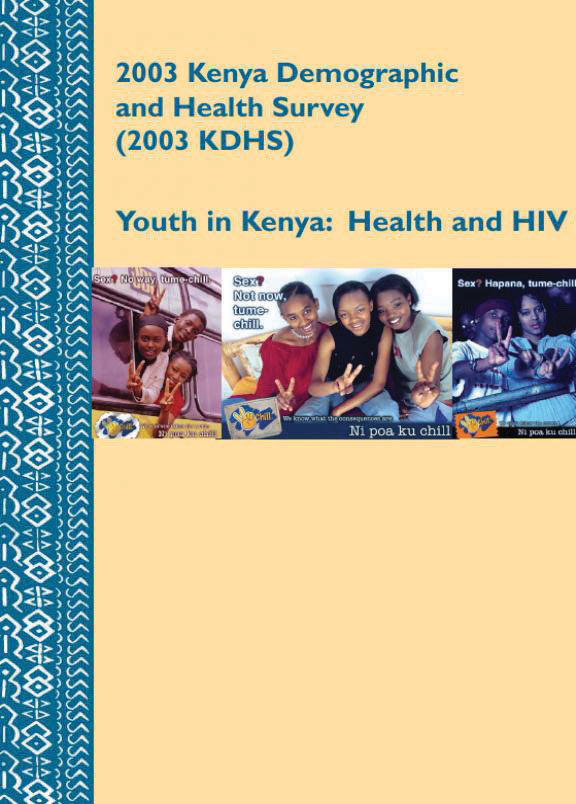 Cover of Youth in Kenya: Health and HIV (English)