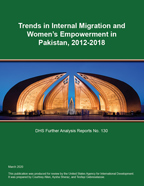 Cover of Trends in Internal Migration and Women's Empowerment in Pakistan, 2012-2018 (English)