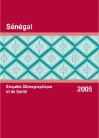 Cover of Senegal DHS, 2005 - Final Report (French)