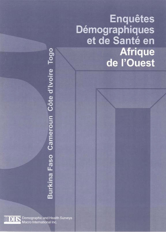 Cover of Enquêtes Démographiques et de Santé en Afrique de l'Ouest (French)