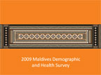 Cover of Maldives: DHS, 2009 - Survey Presentations (English)