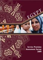 Cover of Egypt MCH SPA, 2004 - Final Report (English)