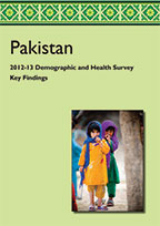 Cover of Pakistan DHS, 2012-13 - Key Findings (English)