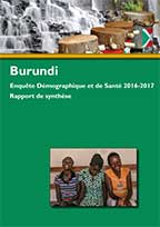 Cover of Burundi DHS, 2016-17 - Key Findings (French)