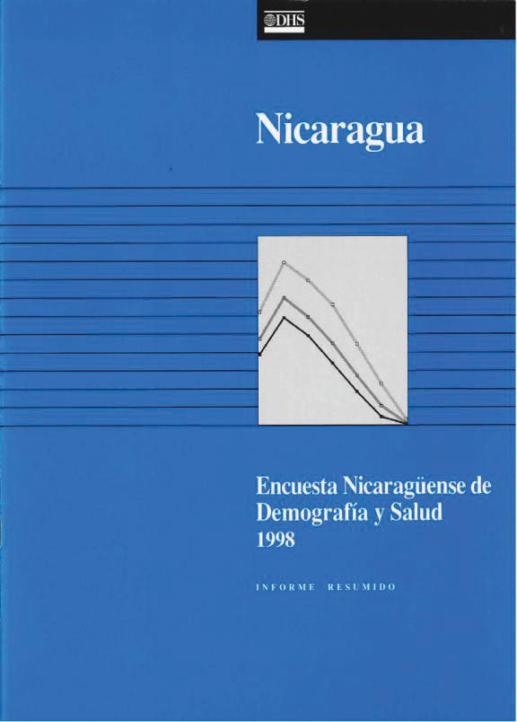 Cover of Nicaragua DHS, 1998 - Summary Report (Spanish)
